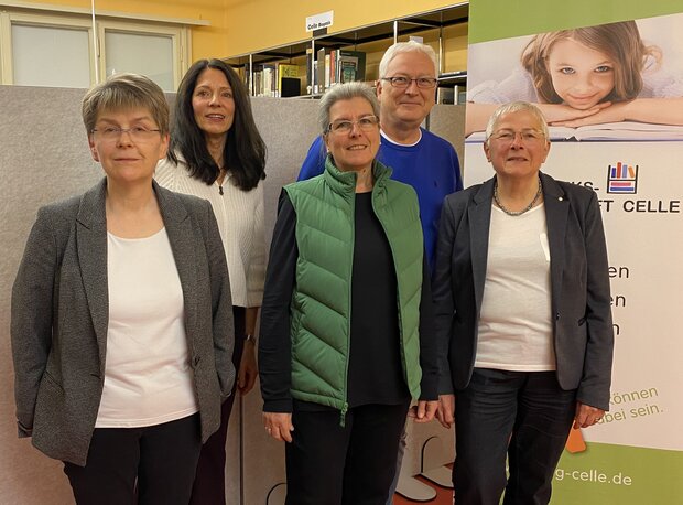Foto Vorstand Bibliotheksgesellschaft 2025