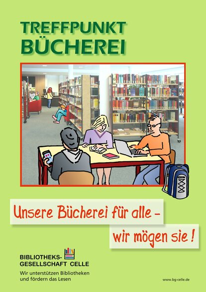 Plakat Treffpunkt Bücherei (2015) Plakat Treffpunkt Bücherei (2015)